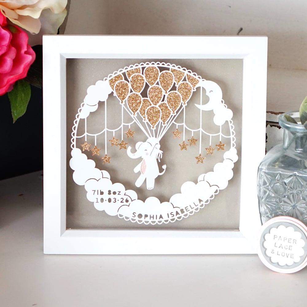 Image of Personalised Dreamy Elephant