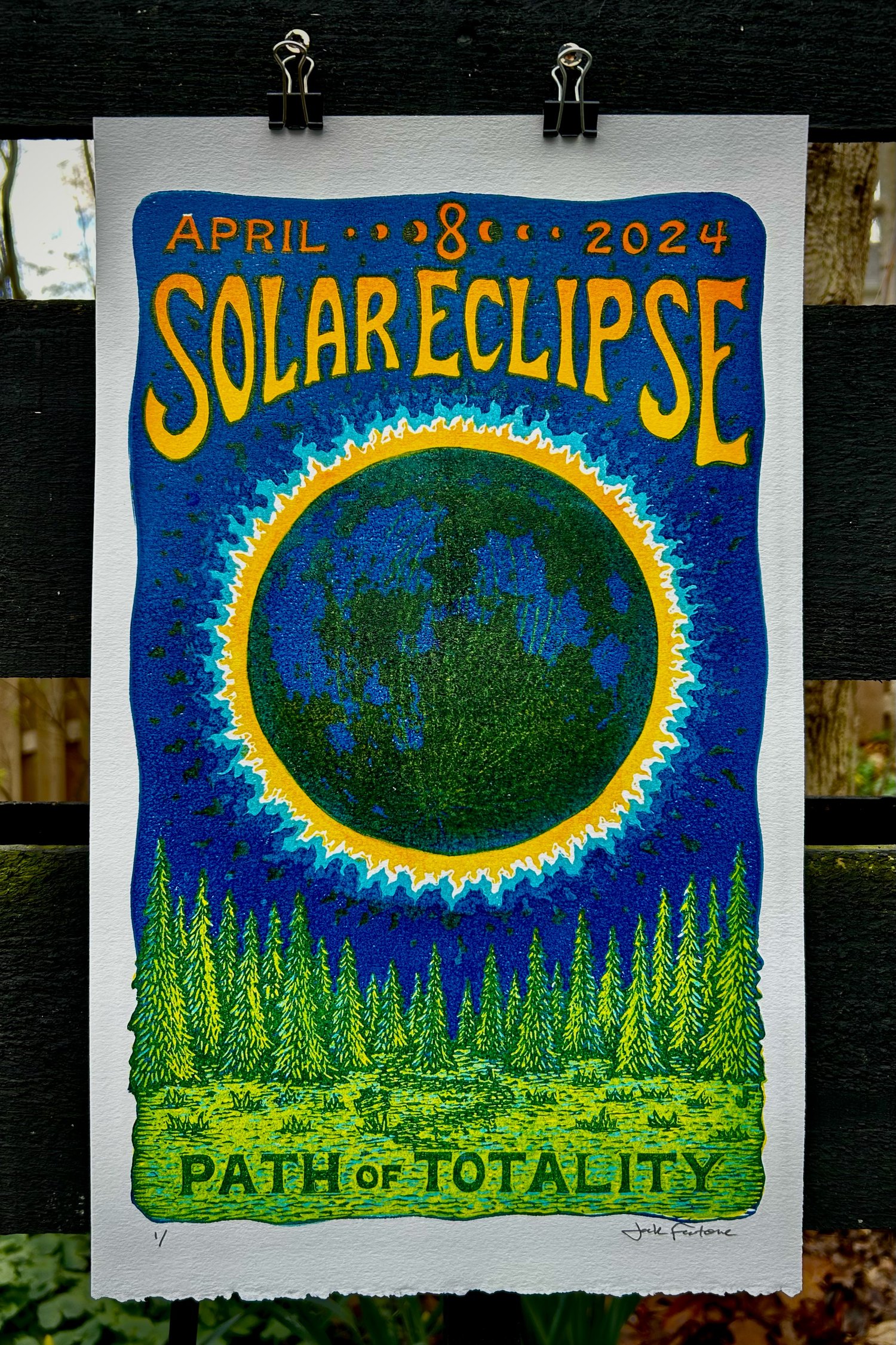 Image of Solar Eclipse print