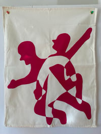 Image 1 of 'Entwined ' Painted Wall Banner