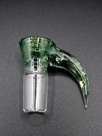 Image 3 of 2k Glass Art 18mm 4 Hole Unground Slide