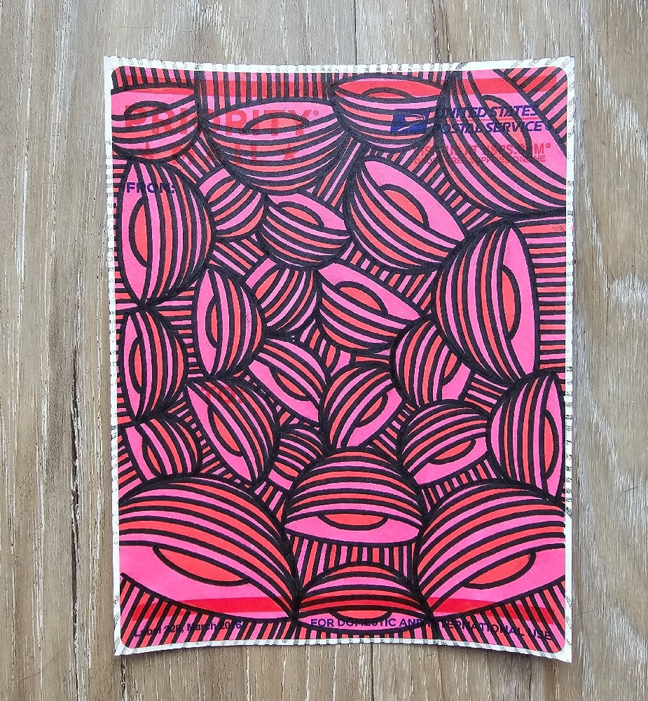 Image of Original Drawn on Label ...