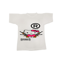 Image 1 of HELLO KI-TEE WHITE