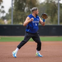 Image 3 of Kids “MIGGY RO” AJ1 Low Cleats 