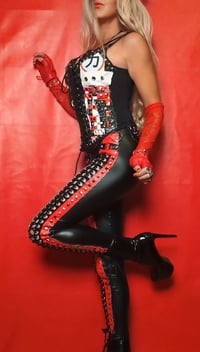 Image 2 of KISS LACE UP STRUTTER TOP