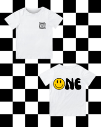 Image 2 of T-SHIRT: Smiley 1st Birthday