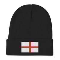 Image 4 of Embroidered Beanie England