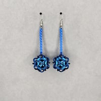 Rainy Day Dodecahedron Earrings