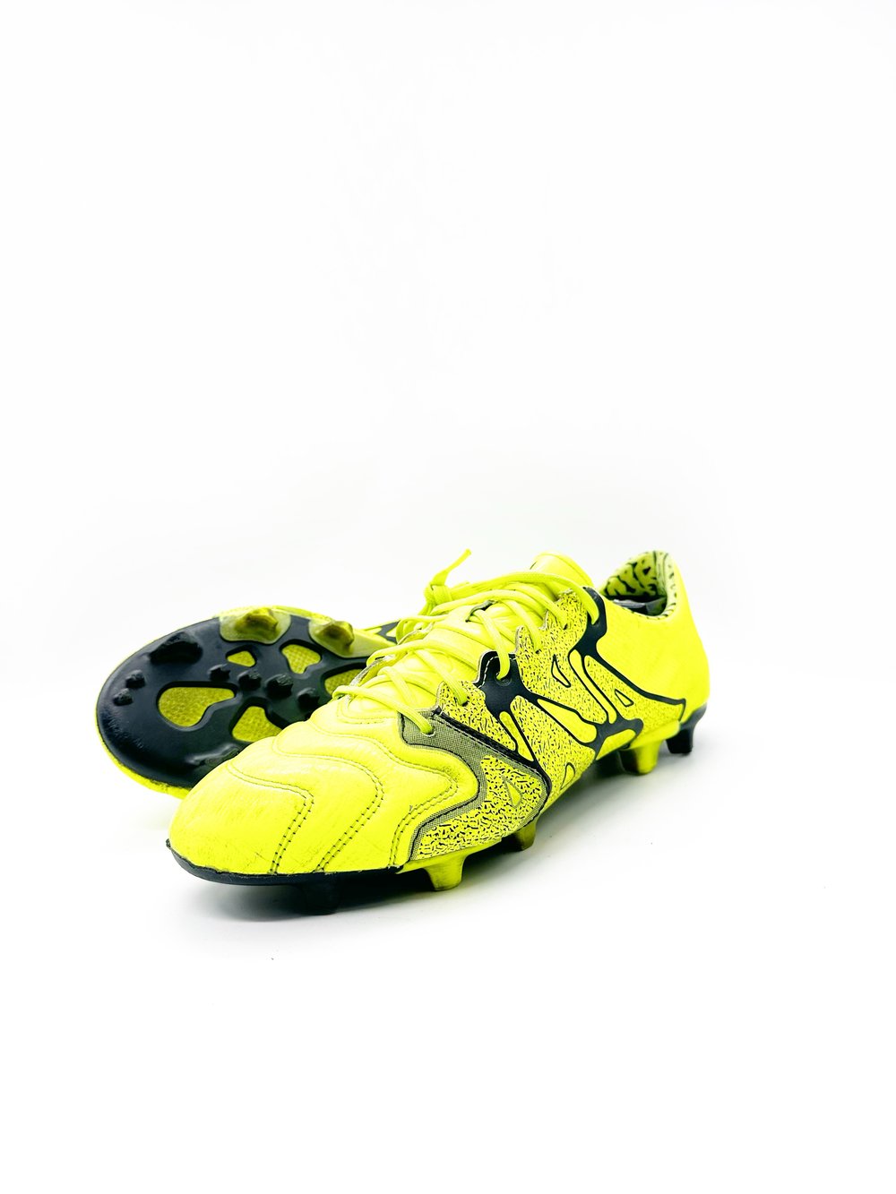 Image of Adidas 15.1 X FG Yellow Worn