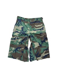 Image 1 of WOODLAND camo shorts