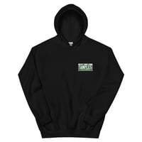 Image 1 of License Plate Front & Back Print Hoodie-6 COLORS AVAILABLE