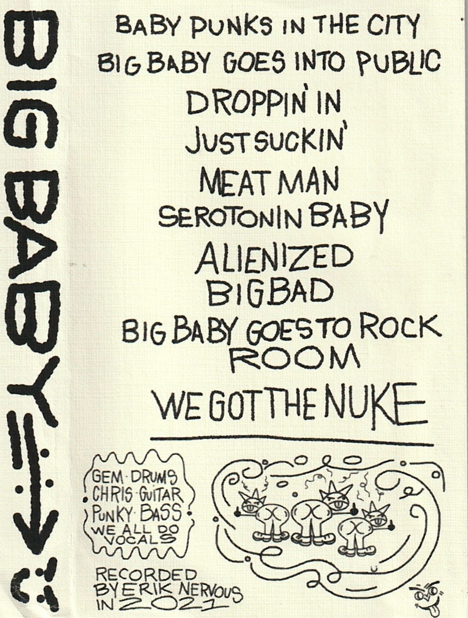BIG BABY ‘Big Fuckin Record’ cassette
