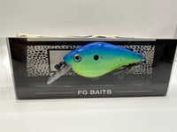 Image 2 of Blue/Chartreuse Crank Bait