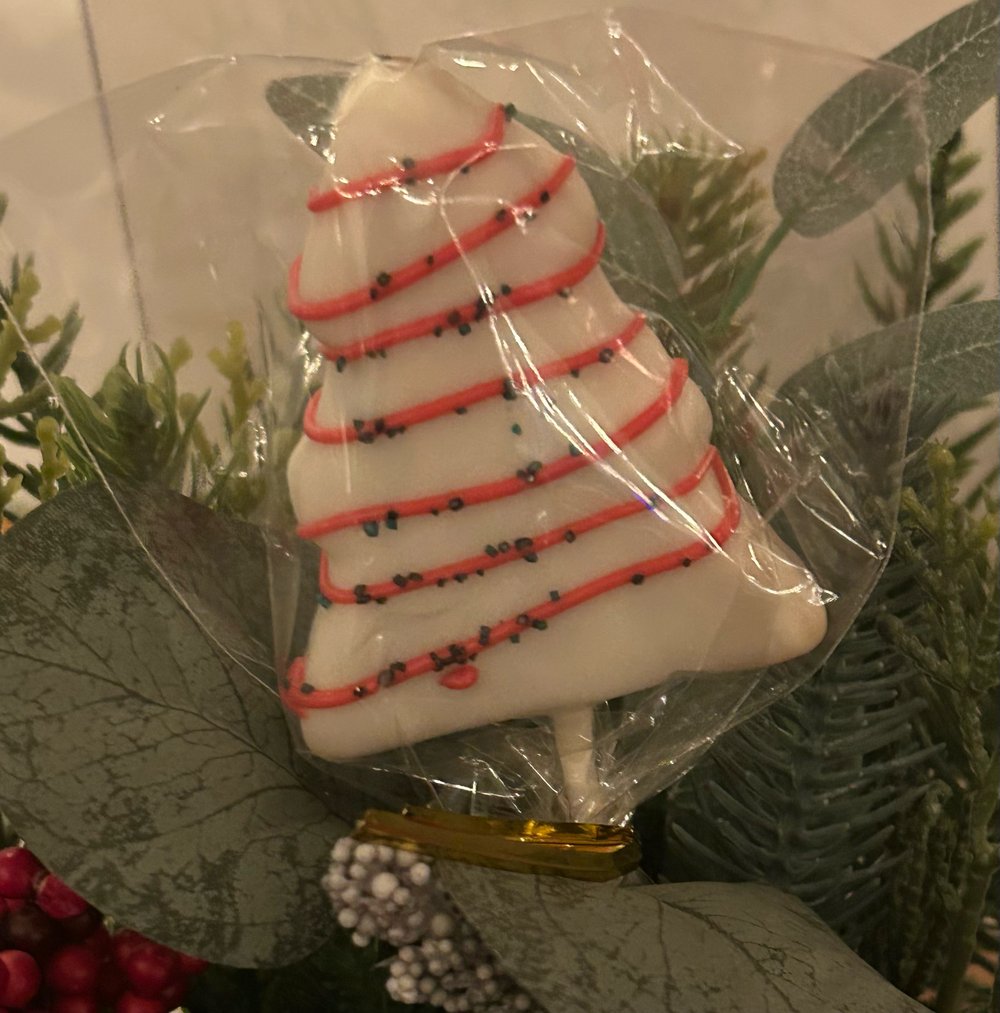 Image of Cake Pops - Lil Debbie Xmas Tree 