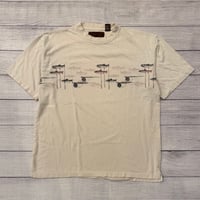 Image 1 of Vintage Trout and Rods Wrap Around Tee - M