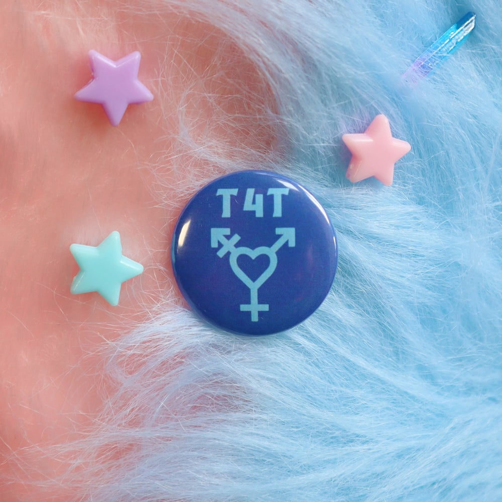 Image of T4T Button Badge