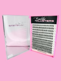 Image 1 of #4-“Natural Baddie” Natural D-Curl Lash Clusters (D-30) | Baddie Clusters