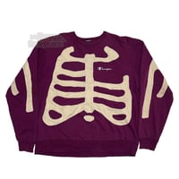 Image 1 of (XL-XXL) Champion Y2K Purple Skeleton Allaround "ARC" 553