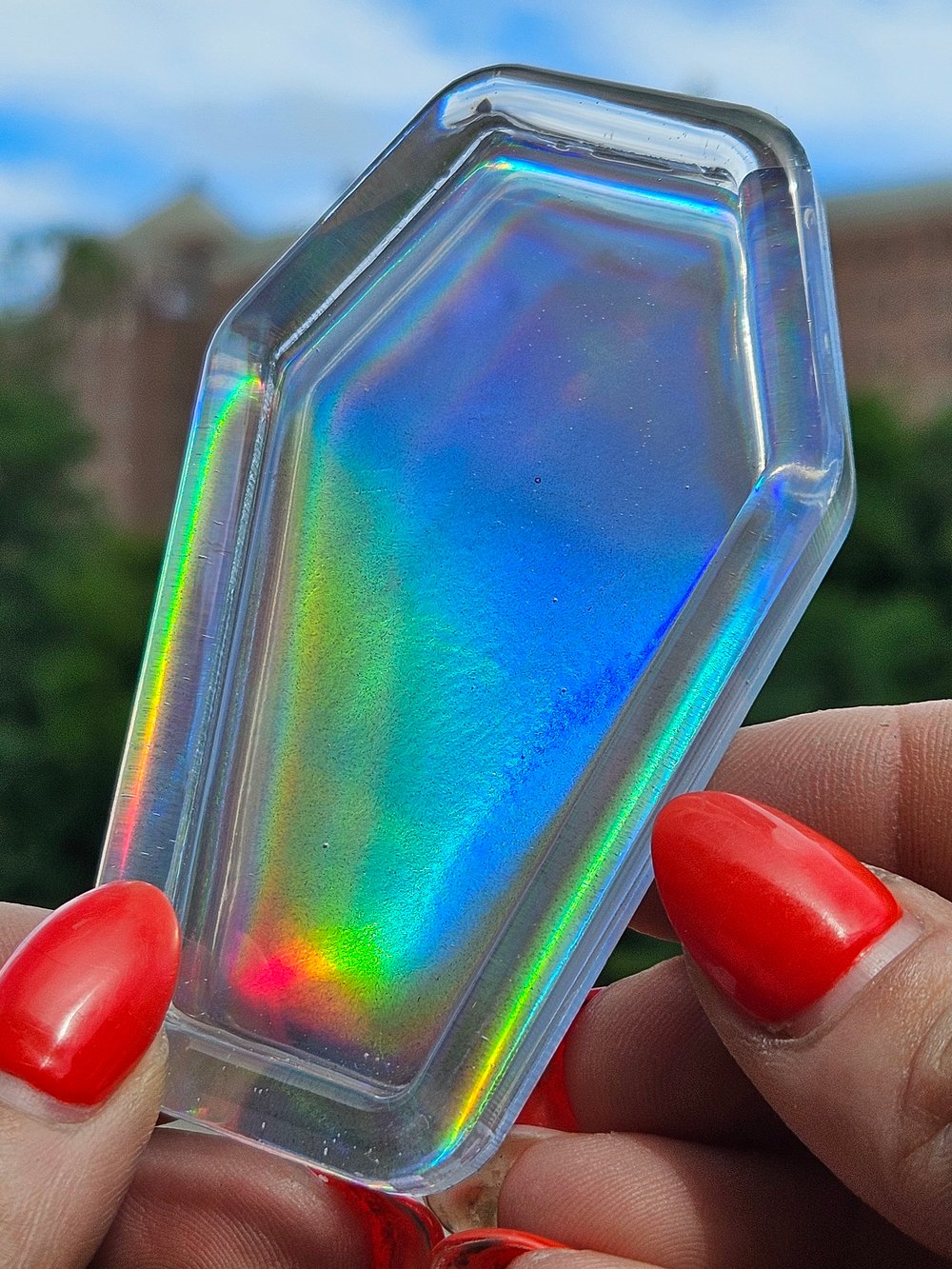 Image of Holographic Mini Coffin Tray