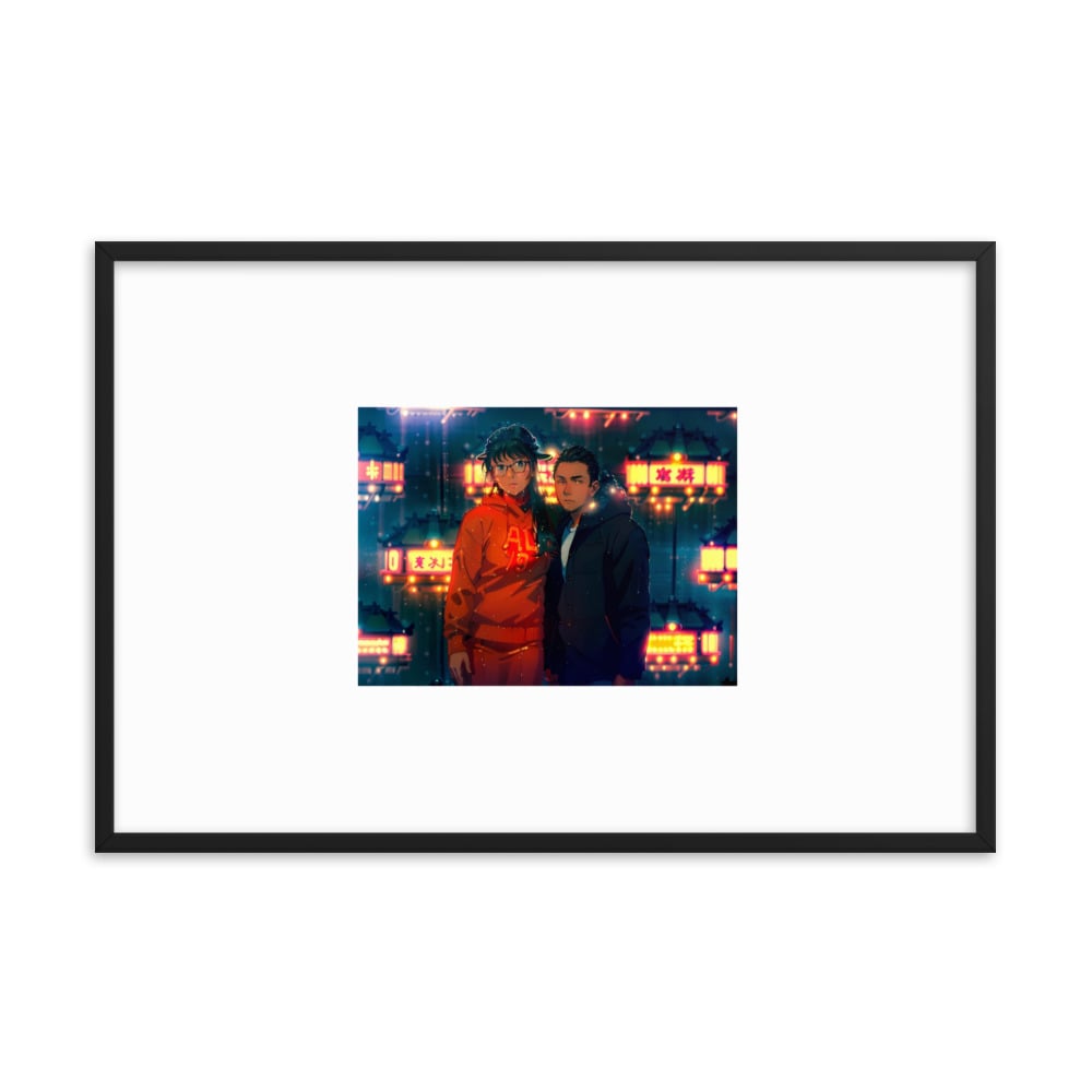 ZEN EXP - “Fan Luv” Framed photo paper poster