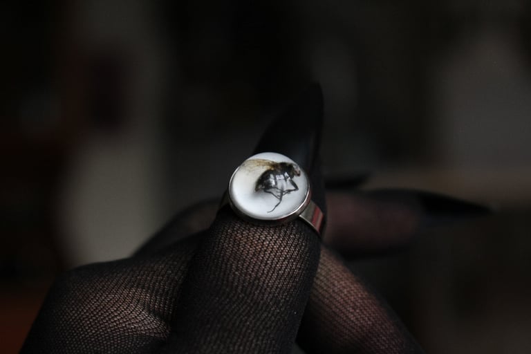Dead Good naturally deceased Fly ring Image 7