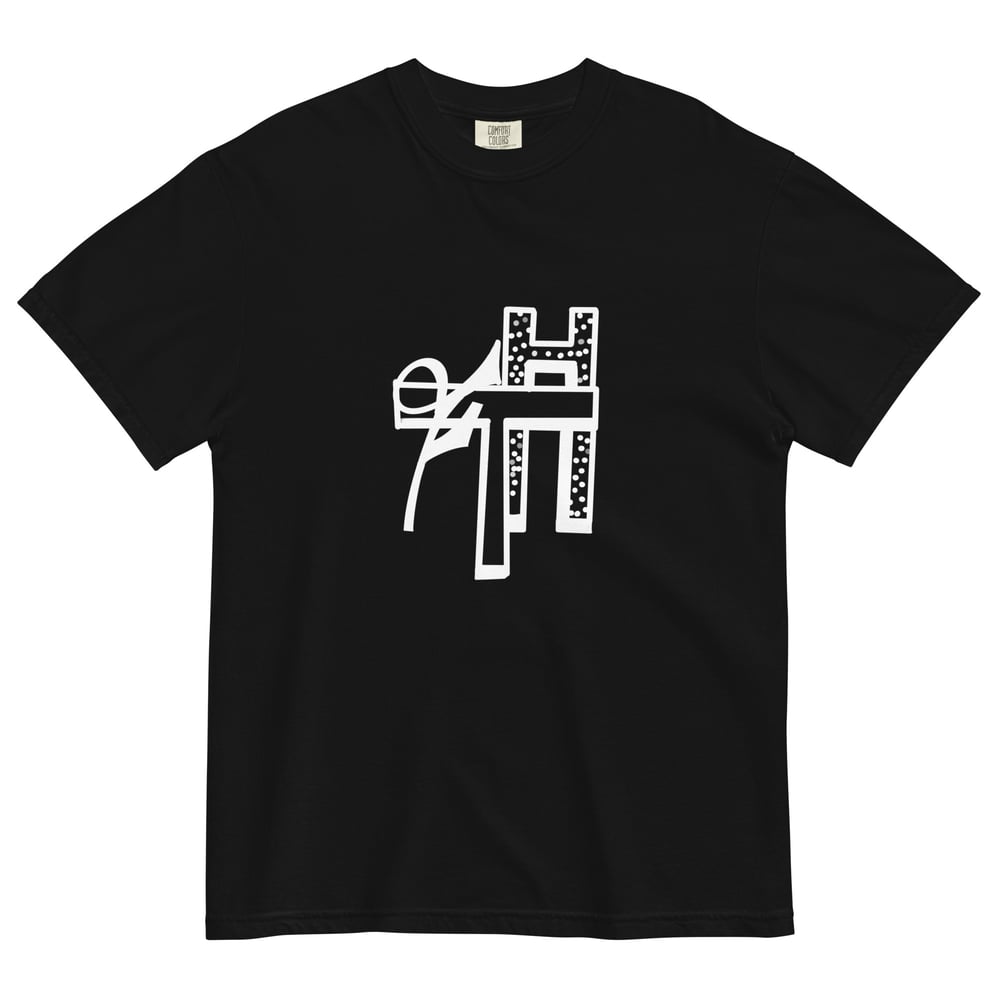 Image of "FTH" Unisex garment-dyed heavyweight t-shirt