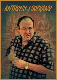 Image 1 of Tony Soprano Illustration Print