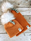 Pumpkin Knit Beanie 