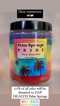 Image 1 of Palm Springs Pride Candle & Body Spray