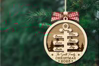 Image 3 of Custom Wooden Ornaments