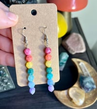 Rainbow earrings