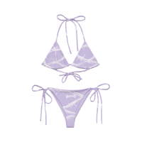 Lilac Barbed Wire String Bikini