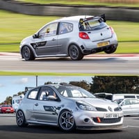 Image 3 of RENAULT CLIO MK3 Adjustable Track Car Aero Wing