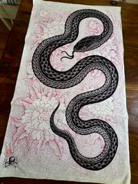 Image 3 of snake and peony 