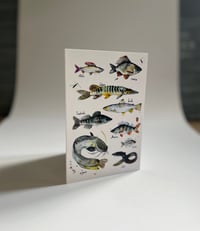 Image 1 of Apsveikuma kartīte “Zivis”