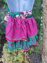 Image 3 of Boho slip skirt Two lines of beading 