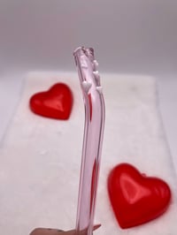 Image 1 of 9” Heart Straws