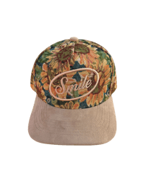 Image 1 of Tapestry sunflower SnapBack 