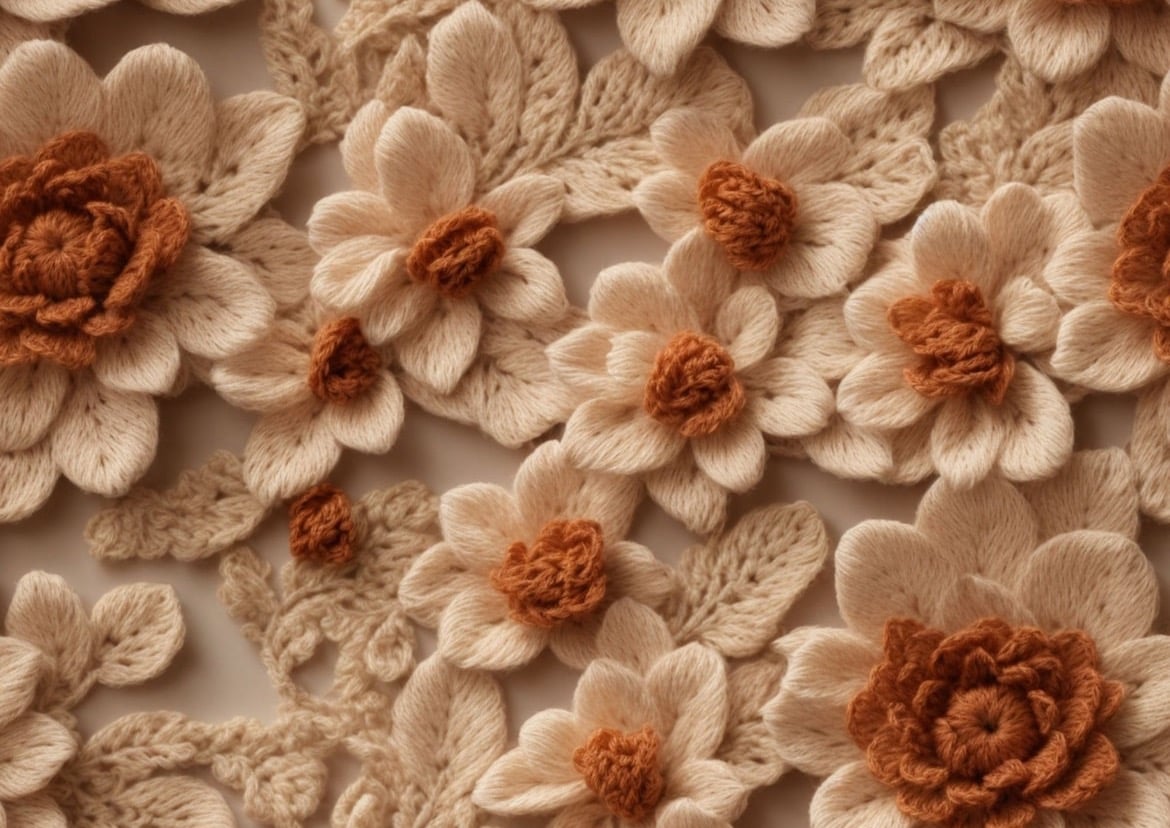 Image of Knitted Flower Layer 