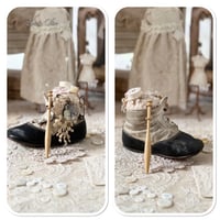 Image 4 of Reserved for R - Handmade vintage boot pin cusion