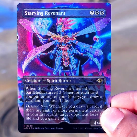 Image of  "STARVING REVENANT" HOLOGRAPHIC MGT CARD 