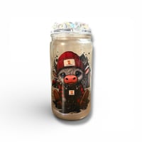 CowHarrt Snow Globe Cup • Ice Lid 