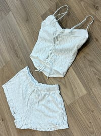 Image 2 of Lace corset two piece - 2 colours 