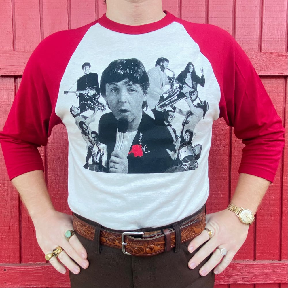 Image of Paul McCartney Coming Up Raglan Baseball Shirt