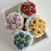 Image 1 of plush bouquet charms