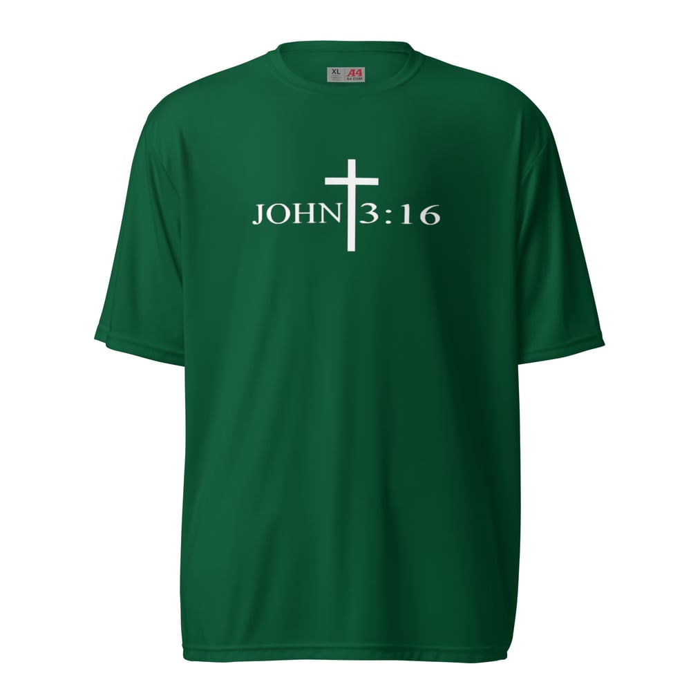 Image of John 3:16 Dry Fit Shirt