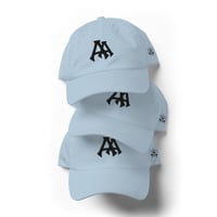 Image 2 of Addis Ababa Dad Hat (Black Embroidery)