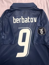 Image 1 of Tottenham Hotspur “BERBATOV 9” 2007/08 Away Shirt + UEFA patch (XL)