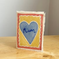 Mum - Hand Painted Card