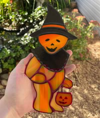 Image 4 of Stained Glass Halloween GD Bear