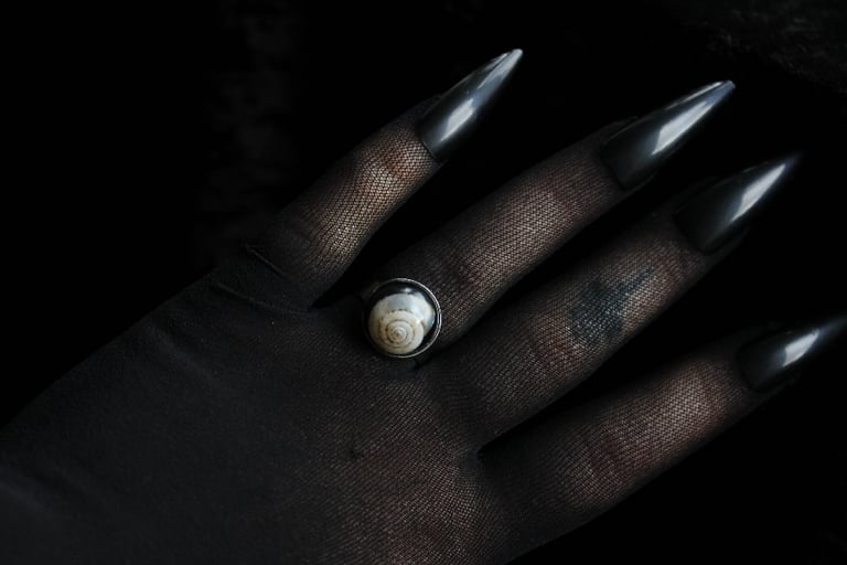 Dead Good snail shell ring Image 9